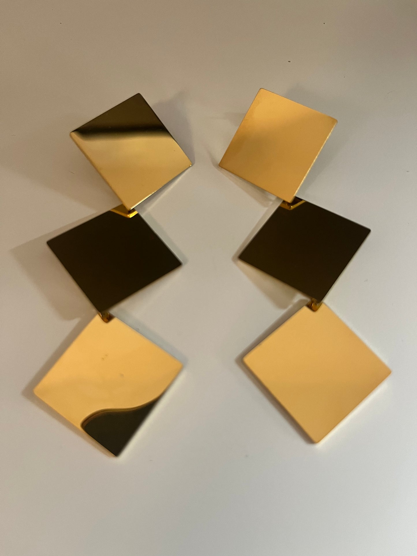 Pendientes Triple Rombo