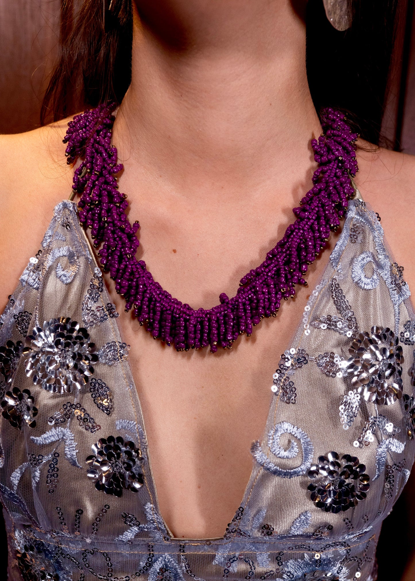 COLLAR ZANZÍBAR PURPLE