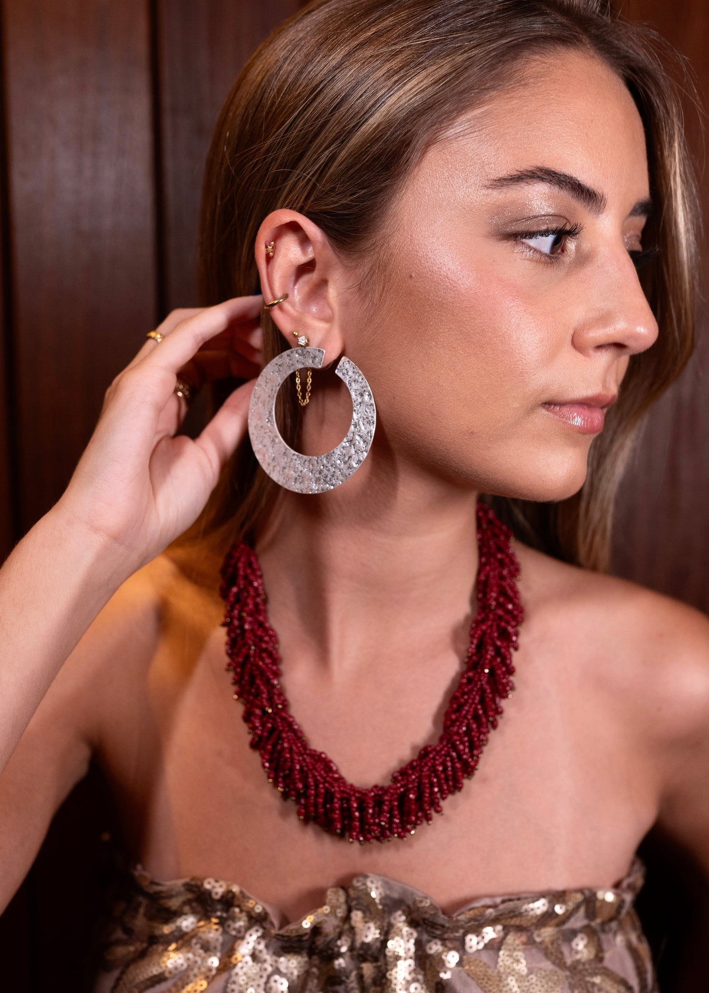 COLLAR ZANZÍBAR RED