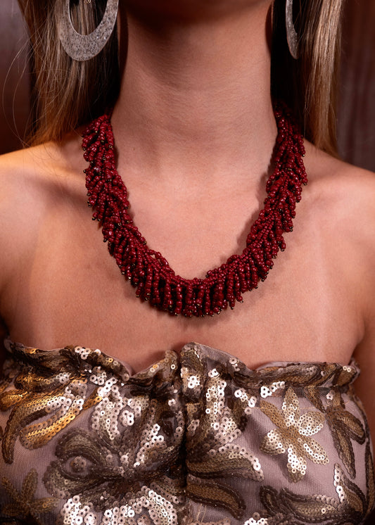 COLLAR ZANZÍBAR RED